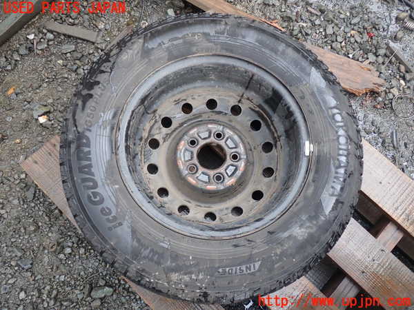 1UPJ-9230159028]ハイエースワゴン100系(KZH100G)タイヤ　ホイール　1本③ 205/70R15 中古_4