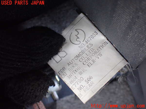 1UPJ-9230167185]ハイラックスサーフ N130系 4ドア(KZN130W)左2列目シートベルト 中古_3