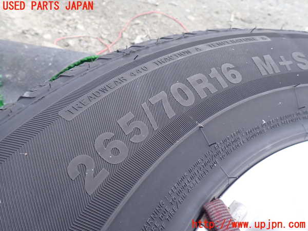 1UPJ-9230169031]ハイラックスサーフ N130系 4ドア(KZN130W)タイヤ　ホイール　1本① 265/70R16 中古_2