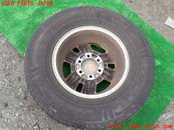 1UPJ-9230169033]ハイラックスサーフ N130系 4ドア(KZN130W)タイヤ　ホイール　1本③ 265/70R16 中古_4