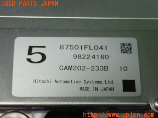 3UPJ=9230180560]スバル XV(GT7 C型)純正 87501FL041 フロントカメラ アイサイトカメラ 中古_5