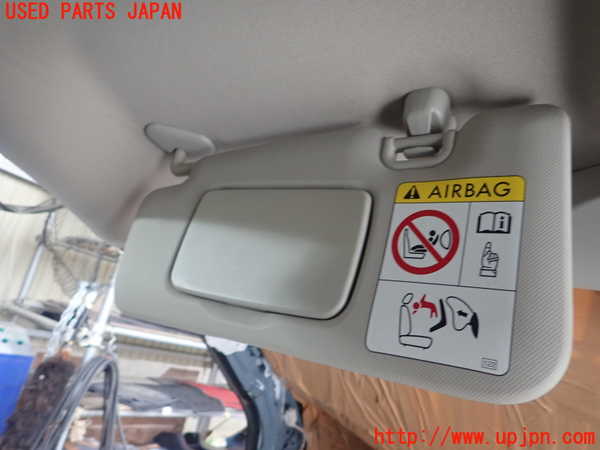 1UPJ-9230187630]スバル・XV(GT7)室内サンバイザー左側 中古_2