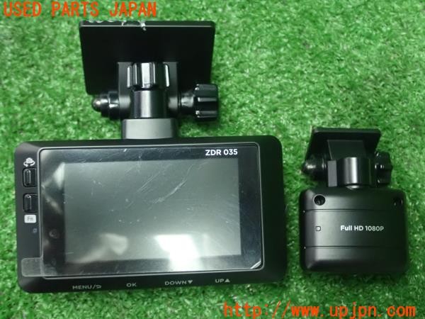 3UPJ=9230190579]ハリアー ハイブリッド(AXUH80)COMTEC コムテック ZDR035 ドライブレコーダー ドラレコ 中古_3