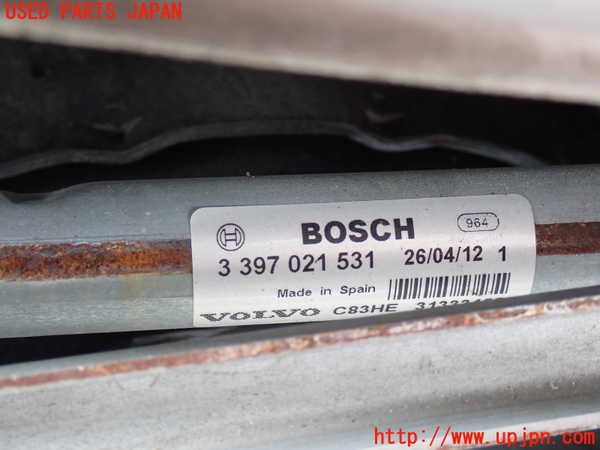 2UPJ-9230206770]ボルボ・XC60(DB4204TXC)フロントワイパーモーター 中古_3