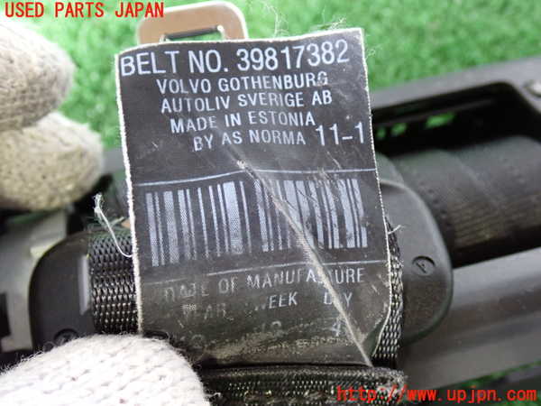 2UPJ-9230207045]ボルボ・XC60(DB4204TXC)運転席シートベルト 中古_2
