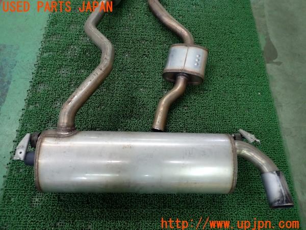 3UPJ=9230210152]BMW 118i(1R15 F20)中期 純正 102180 10 リアマフラー カット済み 2分割 中古_3