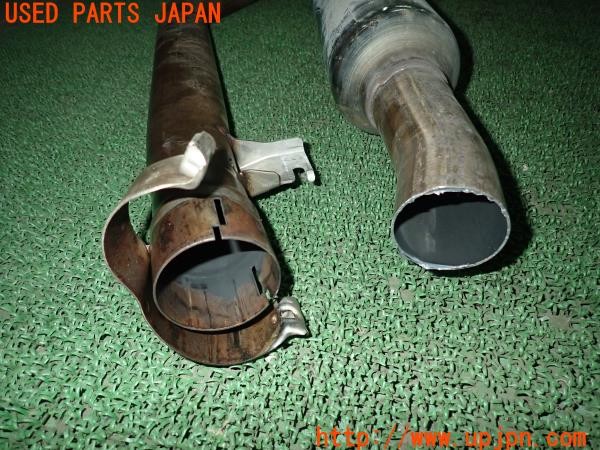 3UPJ=9230210152]BMW 118i(1R15 F20)中期 純正 102180 10 リアマフラー カット済み 2分割 中古_4