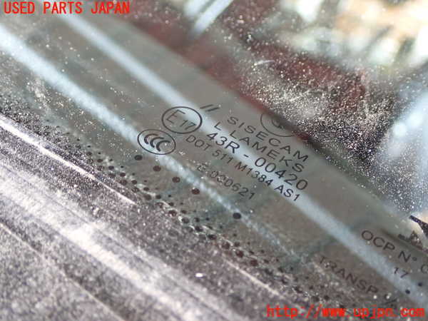 1UPJ-9230211195]BMW 118i F20(1R15)フロントガラス M1384 中古_3