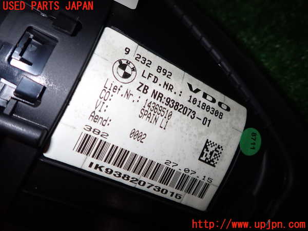 1UPJ-9230216170]BMW 118i F20(1R15)スピードメーター 中古_2