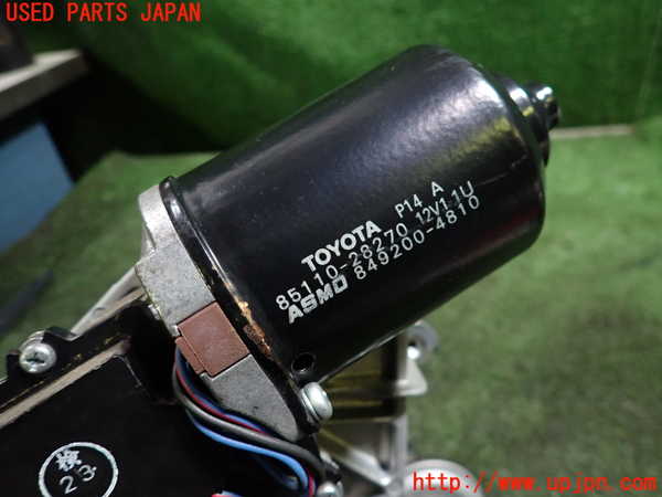 1UPJ-9230236770]エスティマ(ACR50W)フロントワイパーモーター 中古_5