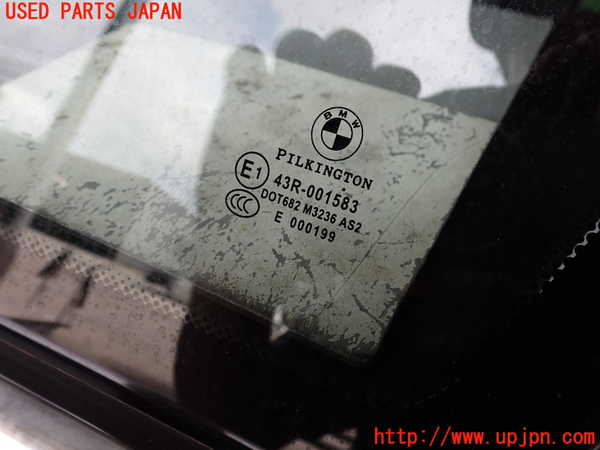 2UPJ-9230251380]BMW 523i ツーリング(XL20)(F11)右クォーターガラス 中古(43R-001583 M3236)_2
