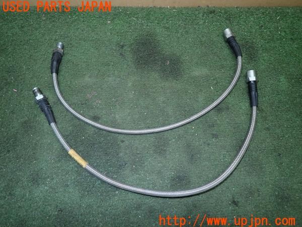 3UPJ=9230260317]BMW 318is(BE19 E36)キノクニ RUN・MAX フロントブレーキホース メッシュ 中古_2