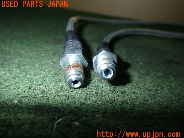 3UPJ=9230260317]BMW 318is(BE19 E36)キノクニ RUN・MAX フロントブレーキホース メッシュ 中古_3