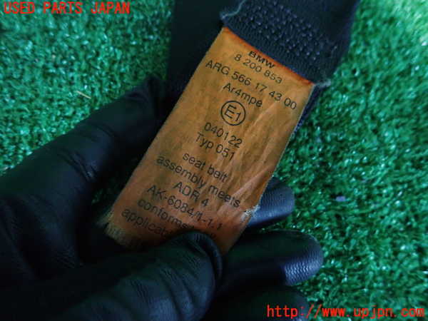 2UPJ-9230267045]BMW 318is クーペ(BE19)(E36)運転席シートベルト 中古_2