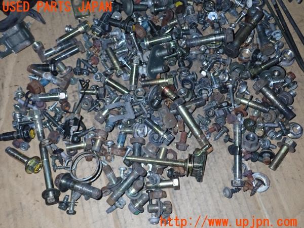 3UPJ=9230270720]フィガロ(FK10)ネジ・ナット・ステー類 セット ジャンク_4