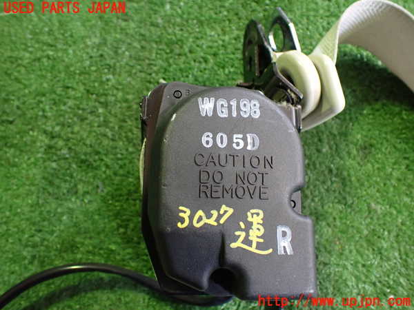 2UPJ-9230277045]フィガロ(FK10)運転席シートベルト 中古_2