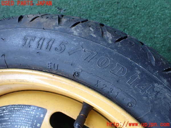 2UPJ-9230279601]フィガロ(FK10)スペアタイヤ1 T115/70D14 【ジャンク品】 中古_2