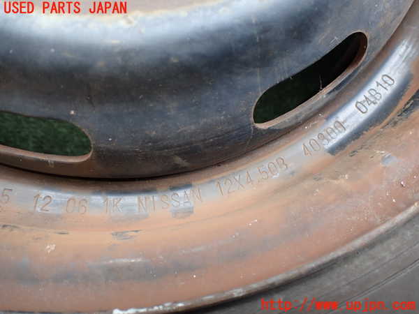 2UPJ-9230279011]フィガロ(FK10)タイヤ　ホイール　1本① 165/70R12 中古_2