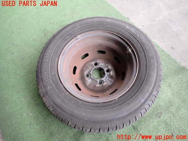 2UPJ-9230279014]フィガロ(FK10)タイヤ　ホイール　1本④ 165/70R12 中古_4