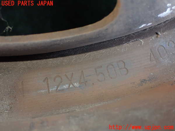 2UPJ-9230279012]フィガロ(FK10)タイヤ　ホイール　1本② 165/70R12 中古_3