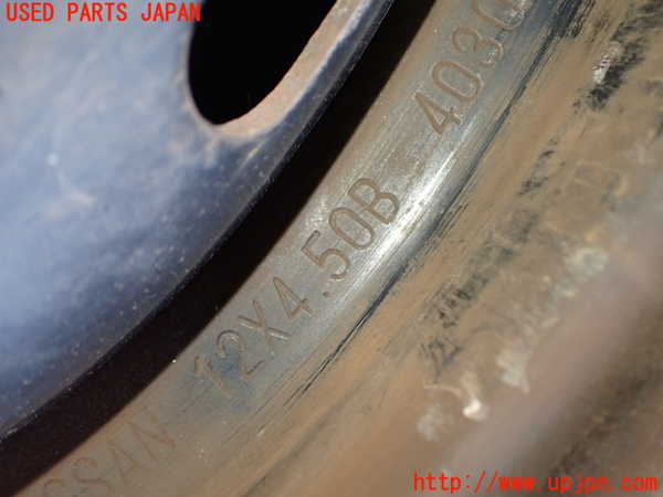 2UPJ-9230279013]フィガロ(FK10)タイヤ　ホイール　1本③ 165/70R12 中古_2