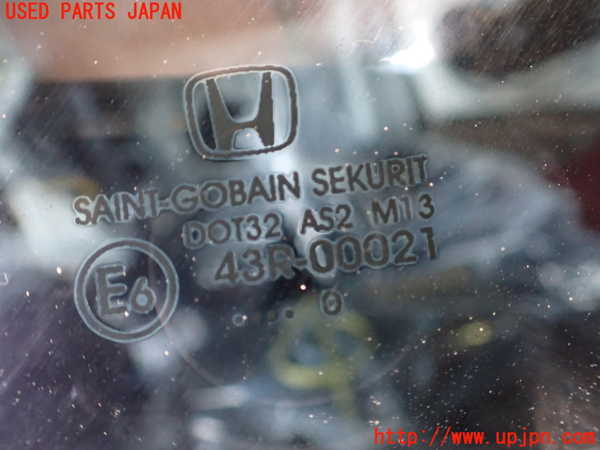 2UPJ-9230281380]シビック タイプR ユーロ(FN2)右クォーターガラス (43R-00021 M13) 中古_2