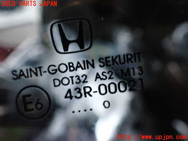 2UPJ-9230281382]シビック タイプR ユーロ(FN2)左クォーターガラス (43R-00021 M13) 中古_2