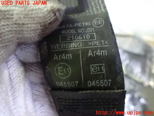 2UPJ-9230287185]シビック タイプR ユーロ(FN2)左2列目シートベルト 中古_2