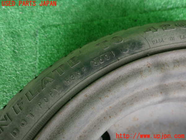 2UPJ-9230299601]PTクルーザー(PT2K20)スペアタイヤ1 T125/70D15 中古_3