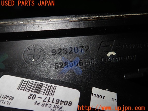 3UPJ=9230300645]BMW M4 クーペ(3C30 F82)純正 インストルメントパネル 吹き出し口 シフトパネル 右ハンドル用 カーボン調 内装パネル 中古_5
