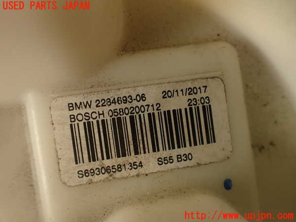2UPJ-9230302510]BMW M4 クーペ(3C30)(F82)燃料ポンプ 中古_3