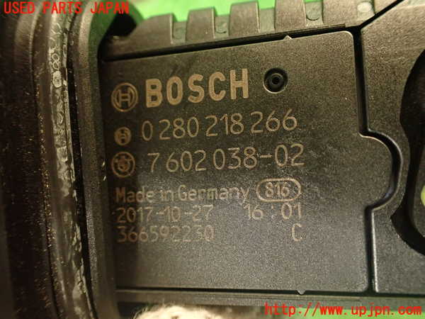 2UPJ-9230306320]BMW M4 クーペ(3C30)(F82)エアフロメーター エアマスセンサー 中古_3