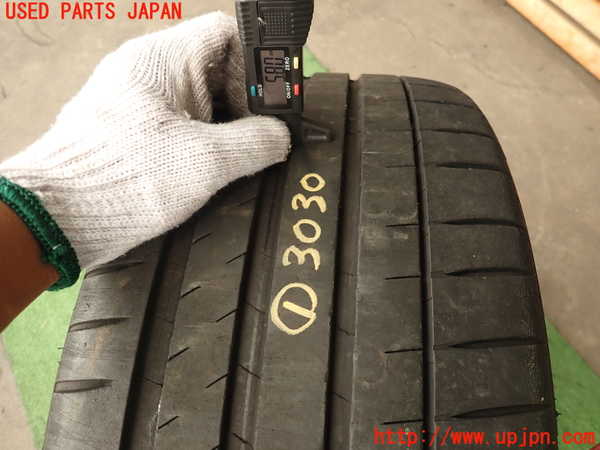 2UPJ-9230309046]BMW M4 クーペ(3C30)(F82)タイヤ　ホイール　1本① 255/35ZR19 (ジャンク品) 中古_5