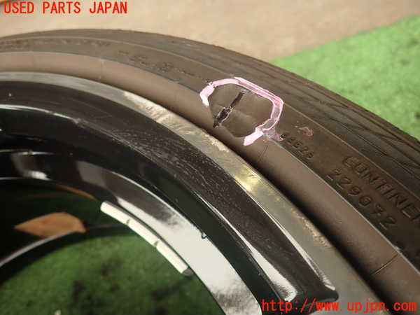 2UPJ-9230309049]BMW M4 クーペ(3C30)(F82)タイヤ　ホイール　1本④ 255/35ZR19 中古_2