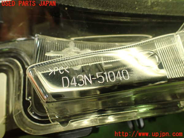 1UPJ-9230331132]MAZDA2(デミオ)(DJLFS)左ヘッドライト LED 中古_4