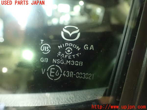 1UPJ-9230331320]MAZDA2(デミオ)(DJLFS)左後ドア M3Q8 中古_4