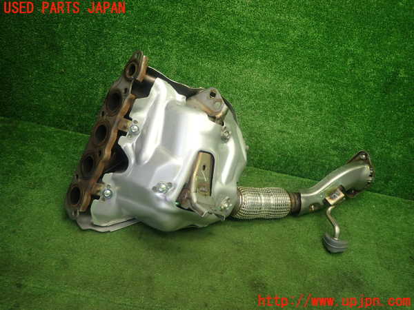 1UPJ-9230332041]MAZDA2(デミオ)(DJLFS)エキマニ1 触媒 マニバーター 中古_2