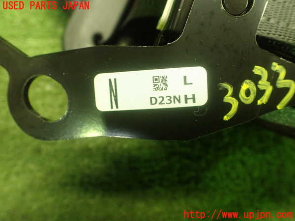 1UPJ-9230337185]MAZDA2(デミオ)(DJLFS)左2列目シートベルト 中古_3