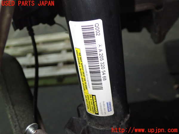 1UPJ-9230345025]ベンツ C200 W205(205042C)左フロントストラット 中古_3