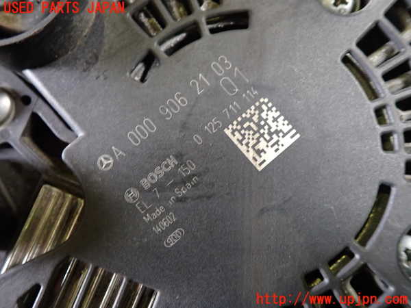 1UPJ-9230346015]ベンツ C200 W205(205042C)オルタネーター(ダイナモ) 中古_3