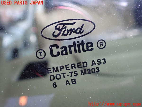 1UPJ-9230351380]リンカーン・ナビゲーター(不明)右クォーターガラス Carlite M203 中古_3