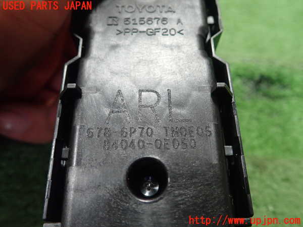 1UPJ-9230366240]MIRAI(ミライ)(JPD10)右前パワーウィンドウスイッチ 中古_3