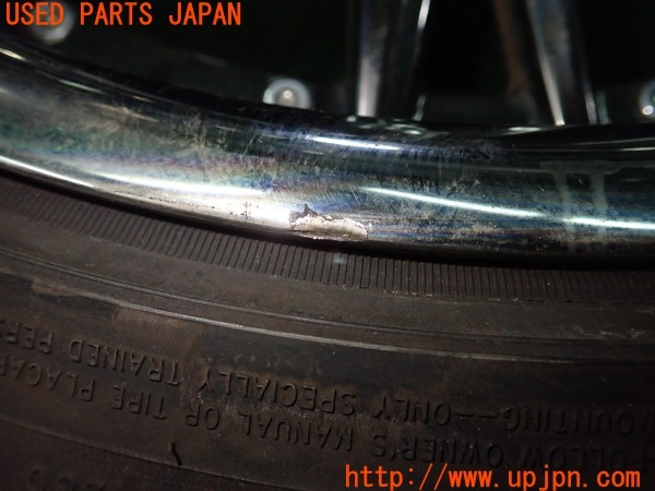 3UPJ=9230370921]エルグランド 250ハイウェイスターS(TE52)社外 ホイール 20×8.5J +38 PCD114.3 5穴 4本 中古_3