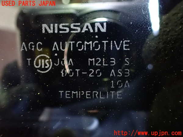 1UPJ-9230371382]エルグランド(TE52)左クォーターガラス M2L3 中古_2