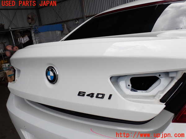 2UPJ-9230391500]BMW 640i グランクーペ(6A30)トランク 中古 (F06)_4