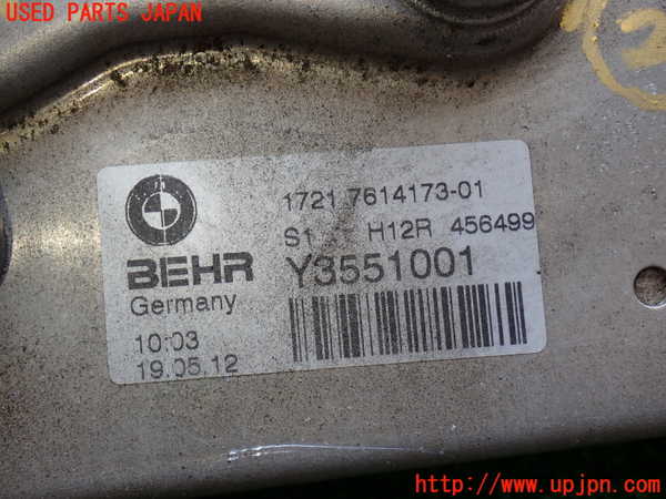 2UPJ-9230392482]BMW 640i グランクーペ(6A30)オイルクーラー2 中古 (F06)_2