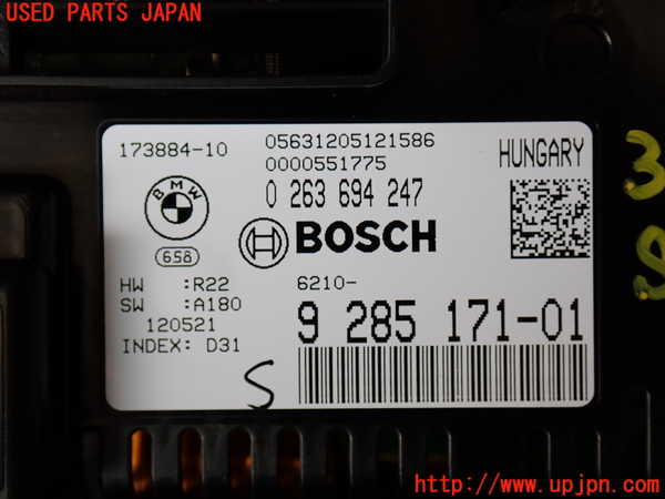 2UPJ-9230396170]BMW 640i グランクーペ(6A30)スピードメーター 中古 (F06)_4