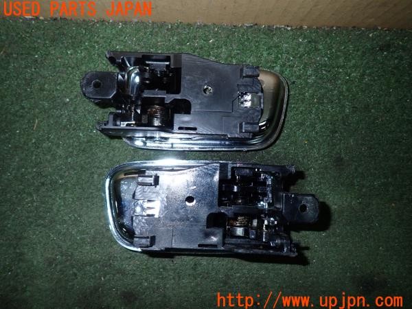 3UPJ=9230410650]コペン アクティブトップ(L880K)社外 カーボン調 ドアインナーハンドル メッキカバー 中古_2