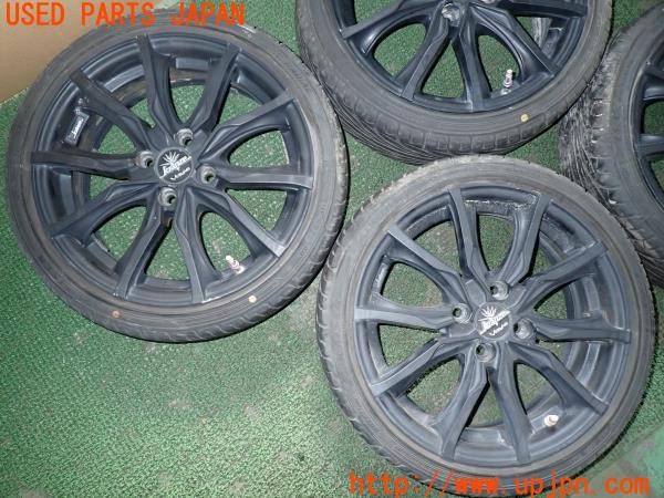 3UPJ=9230410904]コペン アクティブトップ(L880K)Weds ウェッズ Kranze VERAE713EVO タイヤホイール 16×5.5J +45 PCD100 4穴 4本 中古_2