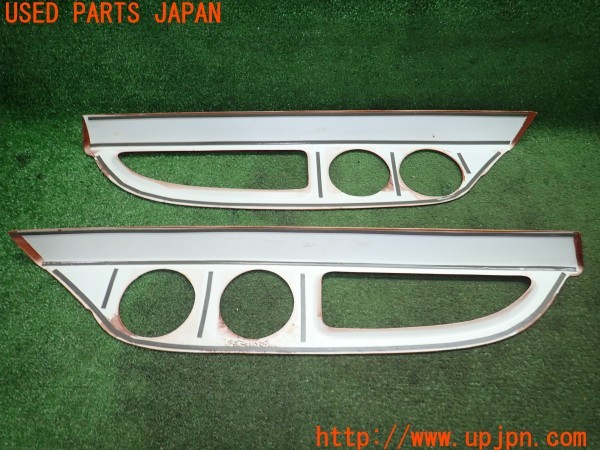 3UPJ=9230420001]ヴェルファイア(ANH20W)社外 3列目 カップホルダーパネル 木目調 内装パネルカバー 中古_3